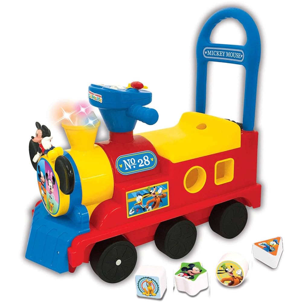Amazon.co.jp: Disney mickey Activity Train Ride-On
